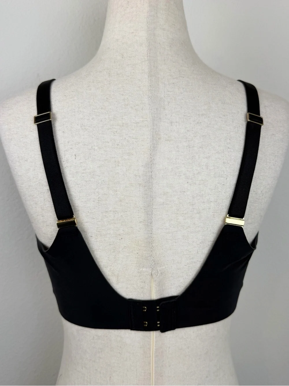 Honeylove CloudEmbrace Wireless Contour T-Shirt Bra in Black Size 34D